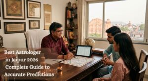 Astrologer Rajendra Purohit, Best Astrologer in Jaipur, providing an accurate Vedic astrology consultation and Kundli analysis to clients in Jaipur.
